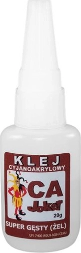 Cyanoacrylate glue Joker super thick (gel) 20 g (cap with needle)