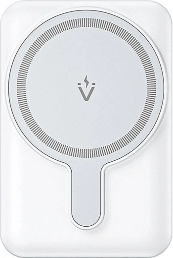 Vention magnetic power bank 5000 mAh 20 W, white