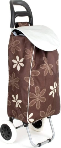 Banquet Einkaufstasche auf Rollen Carrie 95 × 36 cm, braun