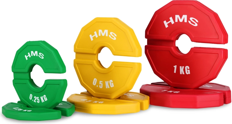 Set fractionele toevoegschijven HMS TSN 0,25–1 kg (2 stuks)