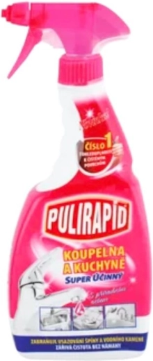 Pulirapid salle de bain et cuisine au vinaigre naturel 500 ml