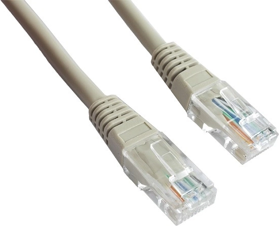 Patch cable Cat 5e 1 m gray