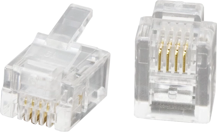 Modulaire telecommunicatiestekker 6P4C