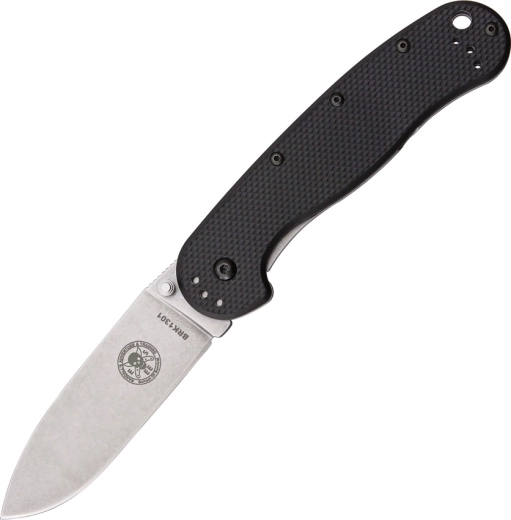 Esee Avispa couteau de poche outdoor 8,9 cm, stonewash, noir, GRN