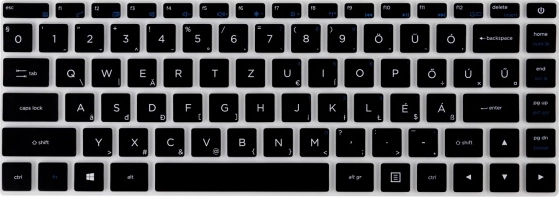 Silicone Keyboard Cover for Umax Laptops with Hungarian Layout