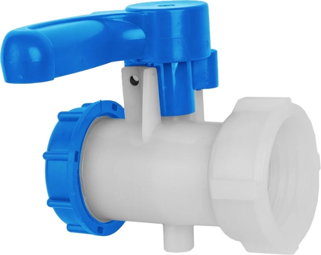 Valve for IBC containers S60x6 with internal and external thread