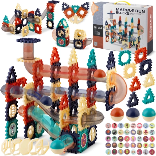 Ricokids constructiespeelset met knikkerbaan