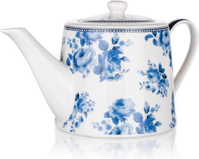 Keramische theepot en koffiekan Blue Flower 1 l
