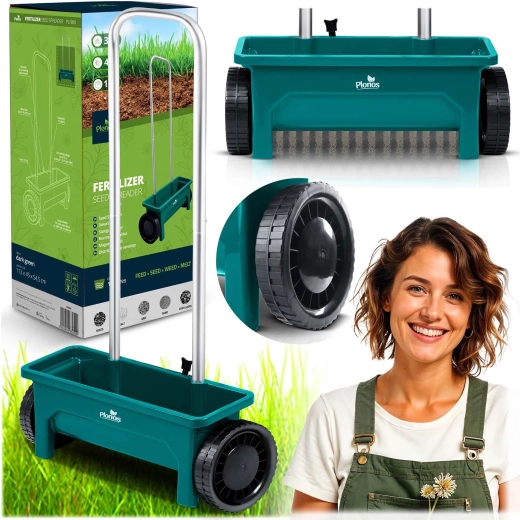 Manual seed and fertilizer spreader 12 L PLONOS