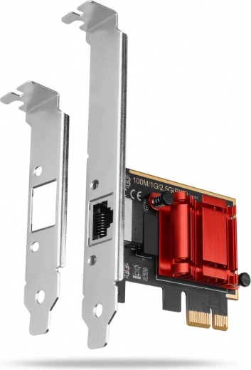 Axagon PCIe Network Card 2.5G Ethernet RJ-45 Realtek