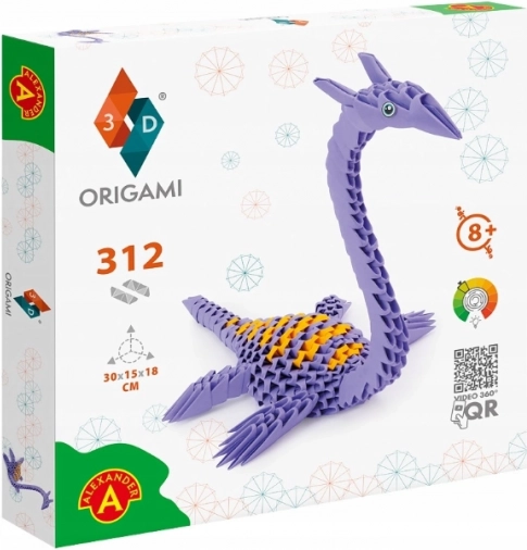 Alexander, Origami 3D - Plésiosaure
