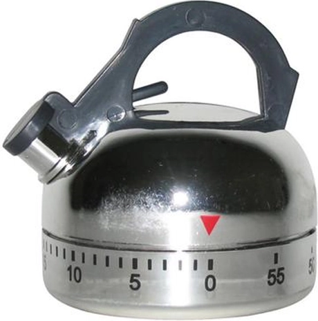 TORO Stainless Steel Kettle-Shaped Kitchen Timer