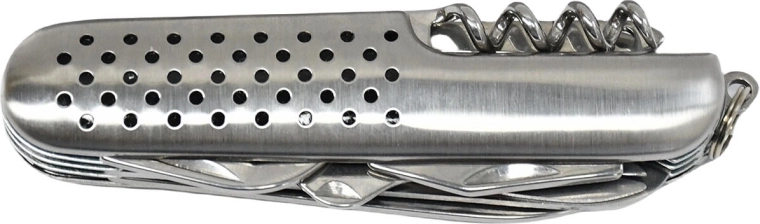 Folding multifunction stainless steel knife, 9 functions