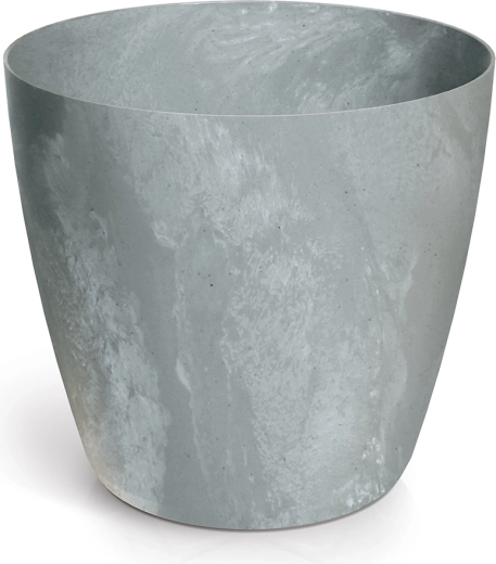 Pot de fleurs effet béton 13,8 cm