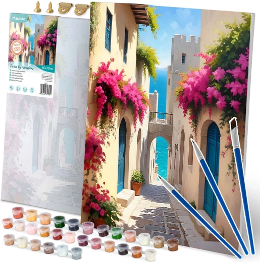 Paint by Numbers 40 × 50 cm – Cityscape MASSIDO