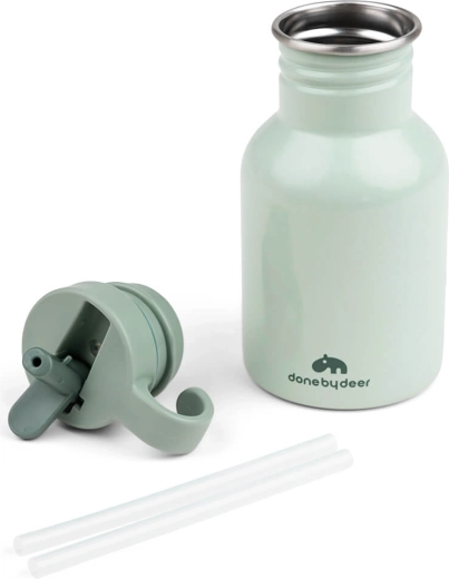 Bouteille en acier inoxydable Done by Deer Croco verte 350 ml