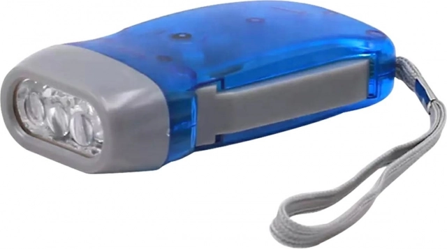 Zd42a dynamo zaklamp met 3 leds – kinetisch