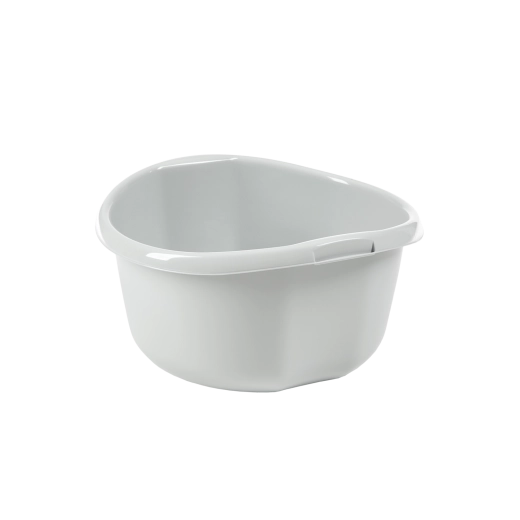 Plastic bowl 20 l light gray