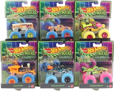 Hot Wheels Monster Trucks, im Dunkeln leuchtend
