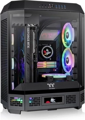 Boîtier PC noir Thermaltake The Tower 600 TG