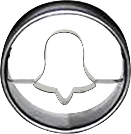 Emporte-pièce pour biscuits rond – cloche 4 cm