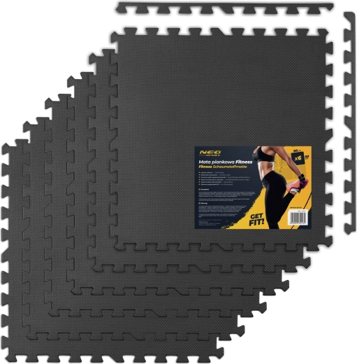 Tapis de fitness en mousse PUZZLE 180 × 120 cm Neo-Sport
