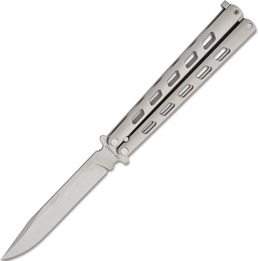 Balisong Knife Cold Steel Arc Angel, 11.4 cm, satin, aluminum handles