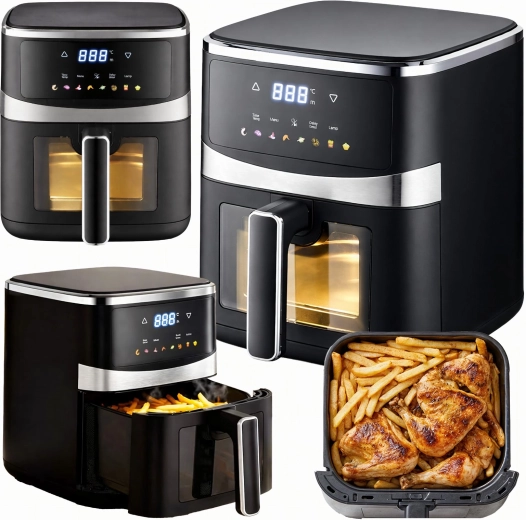 Airfryer 5 l 1500 W met 8 programma's