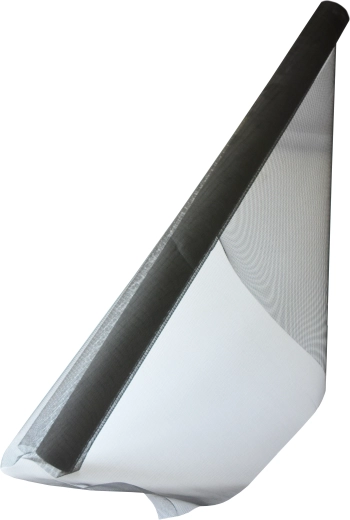 Fiberglass window insect screen, 1 × 30 m, black