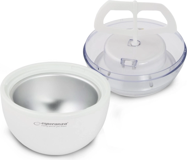 Fabricant de glace Vanilla blanc