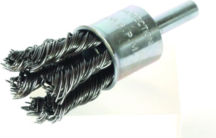 End Brush 19 mm with 0.5 mm steel wire on shank FESTA