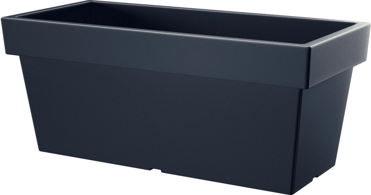 Plastic planter anthracite 38 cm LOFLY CASE