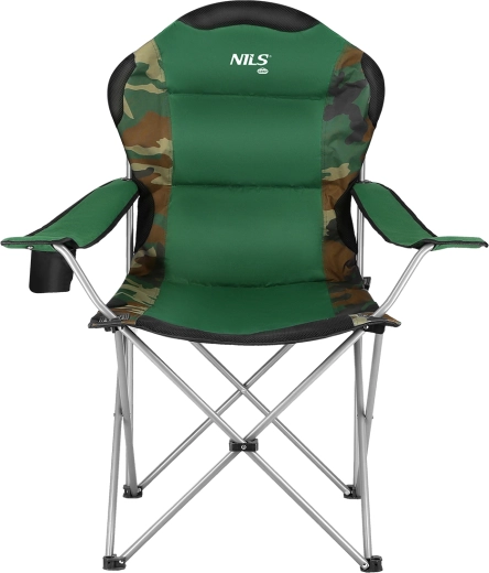 Fauteuil de camping pliant NILS Camp camo
