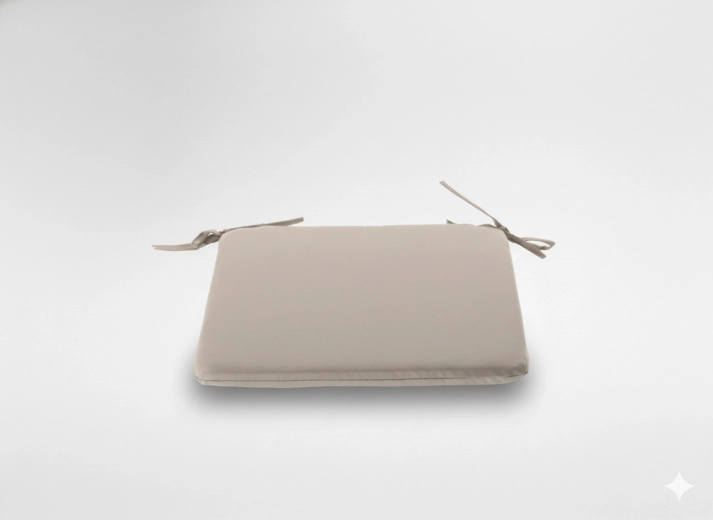 Sitzkissen 40 × 40 × 3 cm – natur