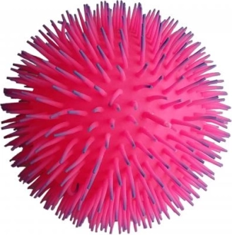 Lichtgevende harige bal – veerkrachtige sensorische bal in gemêleerde kleuren