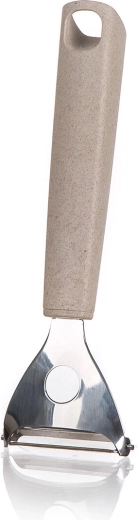 Schiller met dwars lemmet NATURAL van roestvrij staal