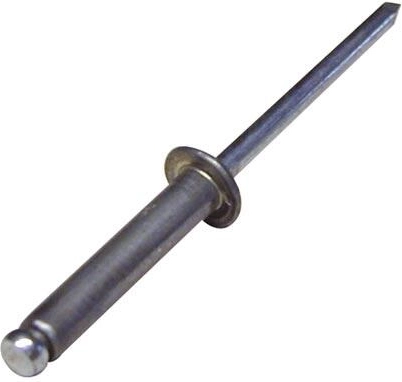 Blindniete 3,0 × 9 mm Cu/ST (50 Stk.)