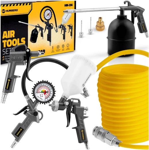 8-in-1 Pneumatic Tool Set for HUMBERG Compressor