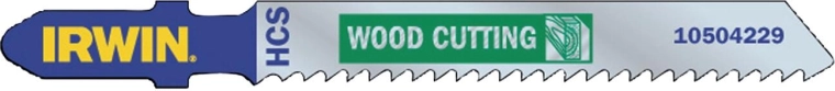 IRWIN set decoupeerzaagbladen HCS T101D voor hout en kunststof, 100 mm (5 stuks)