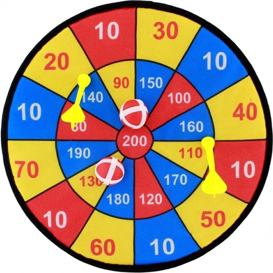 Velcro dartboard for kids