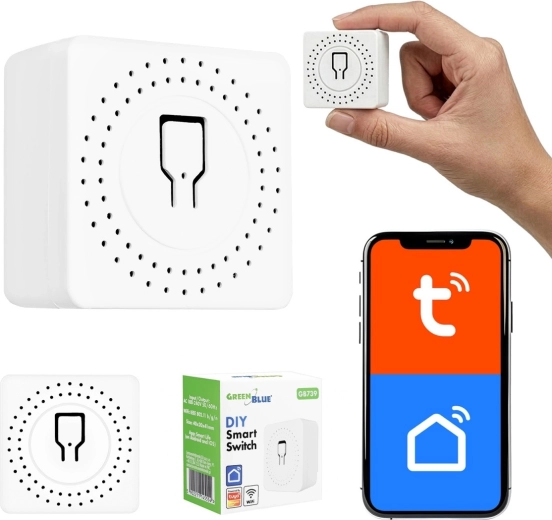 Wi‑Fi-Relais für die Elektroinstallationsdose GreenBlue – 1 Stück