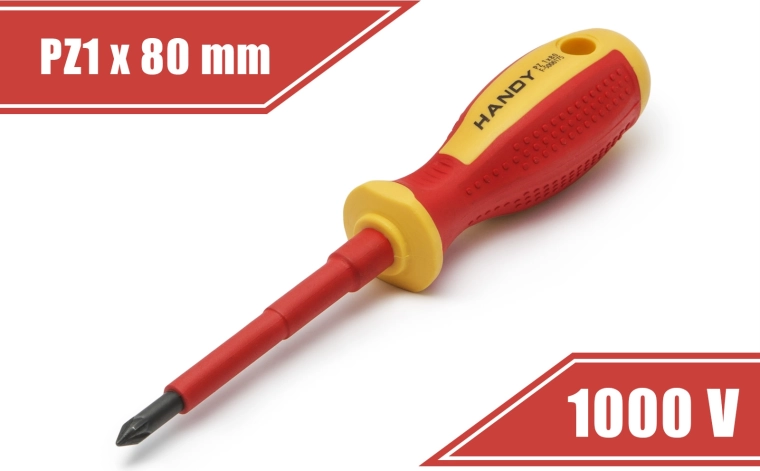 Tournevis isolé PZ1 × 80 mm
