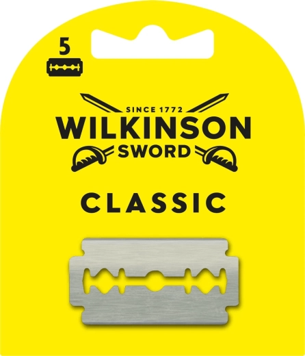 Wilkinson Classic Ersatzklingen für Rasierhobel (5 Stk.)
