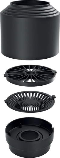 Filtre interne pour grosses impuretés pour eau de pluie à installer dans la descente de gouttière