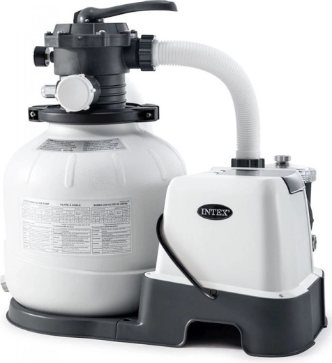 Filtration à sable Intex QX2600 avec électrolyseur au sel