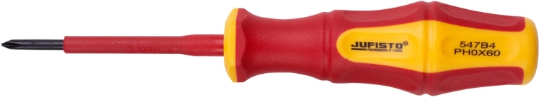 Tournevis cruciforme isolé PH0 3×60 mm