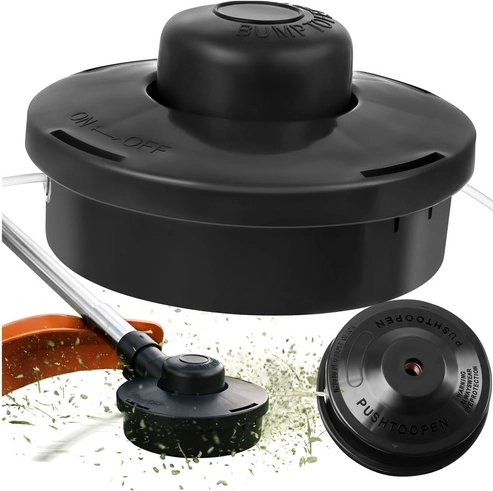 BIGSTREN Semi-automatic Trimmer Head for Gas Grass Trimmers