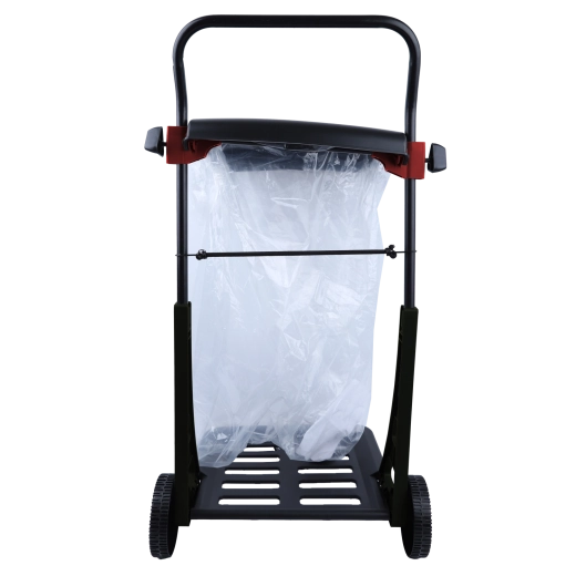 Chariot de jardin pour feuilles et support de sac 80 l - 1 pièce