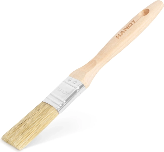 Pinceau plat de peintre avec manche en bois 25 mm