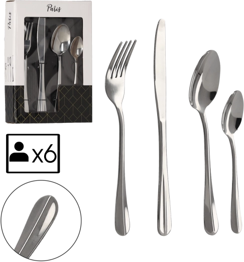 Bestekset Paris 24-delig